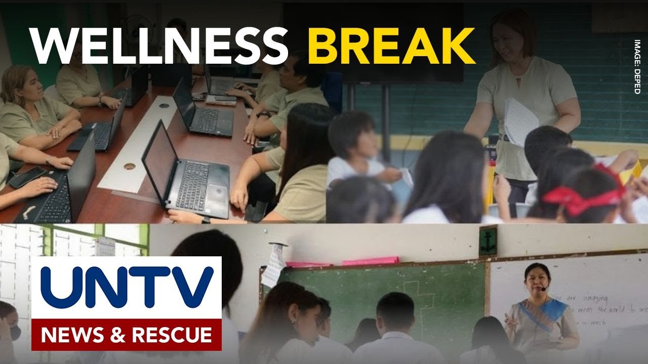 DepEd Announces Wellness Break for Teachers and Students on October 27-30 🏫