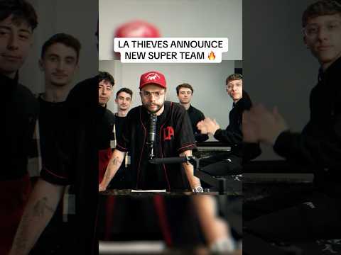 Nadeshot announces LA THIEVES SUPER TEAM #gaming #100thieves #lathieves