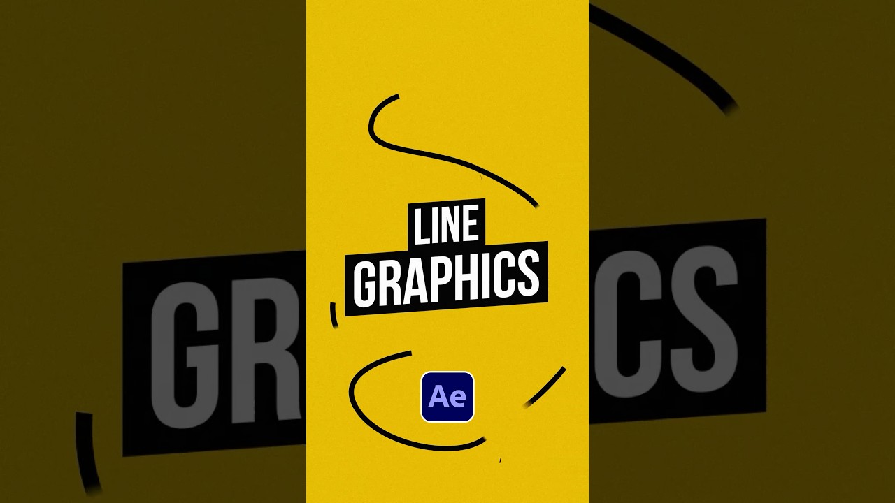 Learn How to Create Stunning Animated Line Motion Graphics in After Effects 🎨