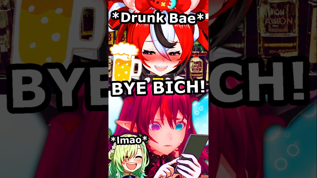 Drunk Bae Calls IRyS Live! 🍹 #hololiveenglish