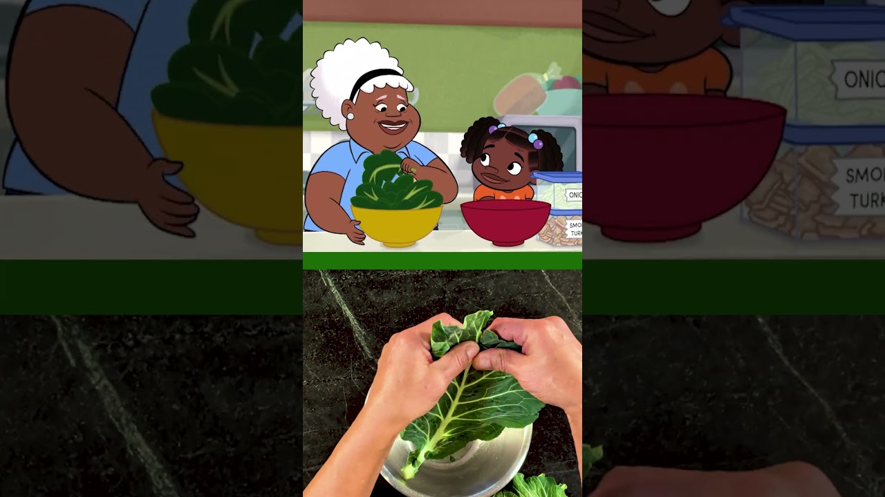 Let Them Cook: Collard Greens 🥬 | Phoebe & Jay | PBS KIDS