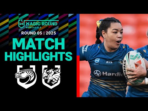 2025 NRLW Match Highlights | Eels v Dragons | Round 5