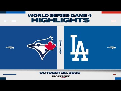 World Series Game 4 Highlights | Blue Jays vs. Dodgers - October 28, 2025