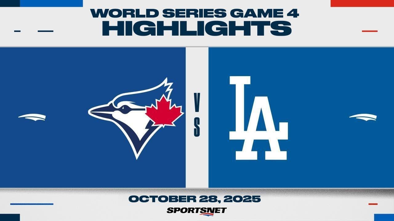 Epic Comeback! Blue Jays vs. Dodgers | World Series Game 4 Highlights ๐