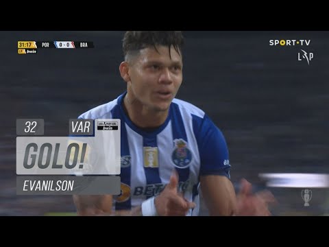 Goal | Golo Evanilson: FC Porto (1)-0 SC Braga (Liga 22/23 #8)