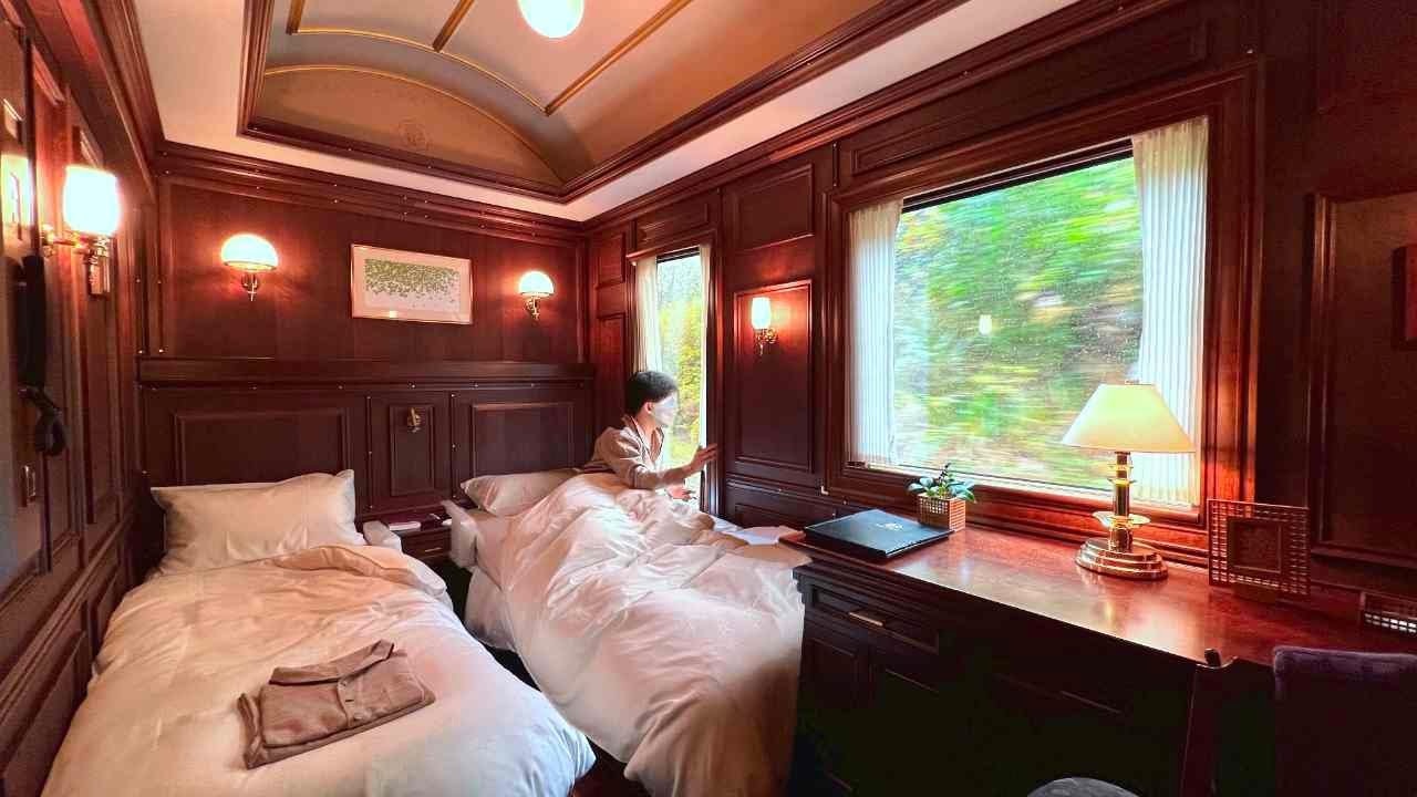 Experience Japan’s 7-Star Luxury Sleeper Train 🚆