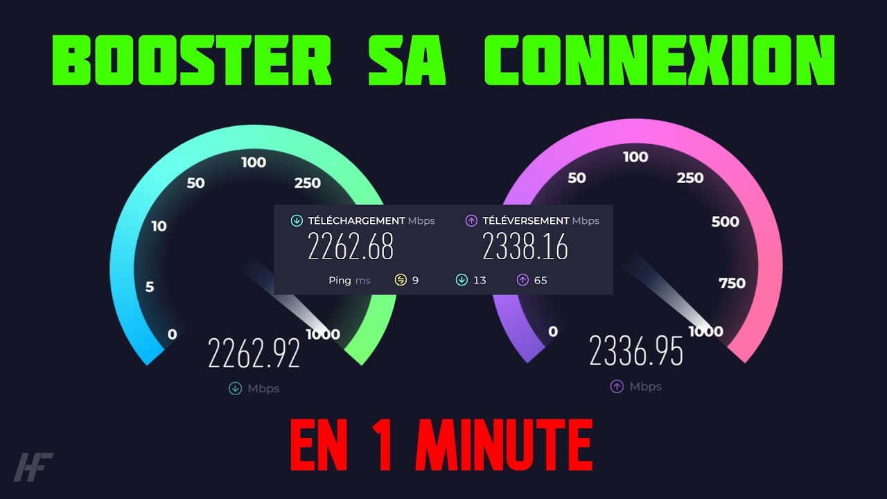 Améliorer sa Connexion PC en 1 Min 🚀