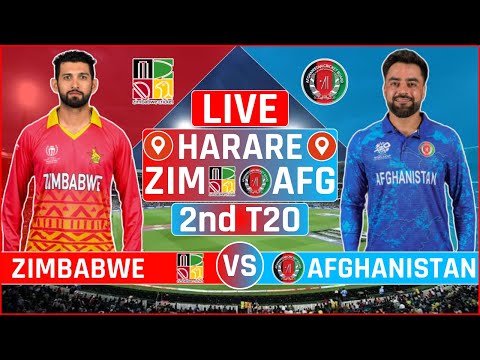 Afghanistan vs Zimbabwe 2nd T20 Live | AFG vs ZIM 2nd T20 Live Scores & Commentary