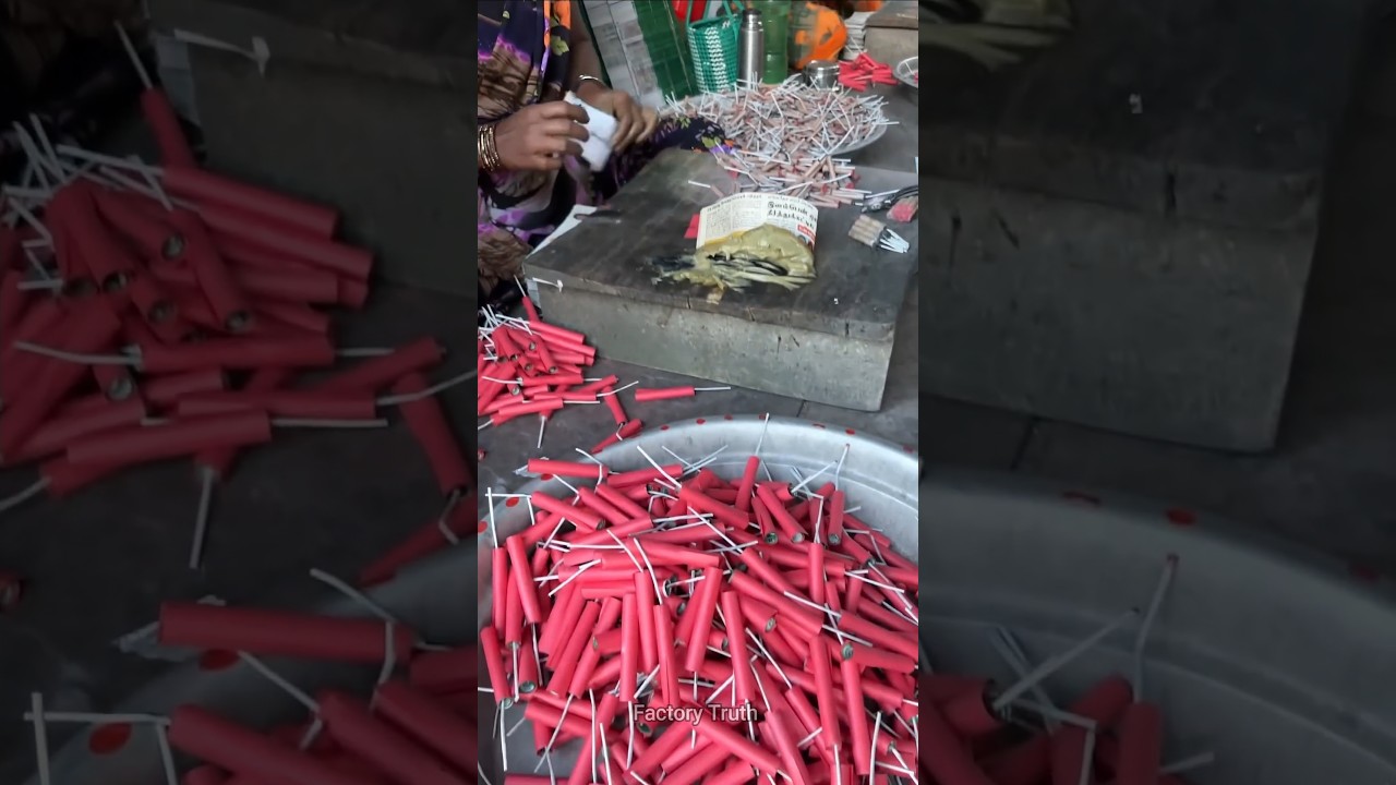 Inside Firecracker Factories for Diwali 🎆