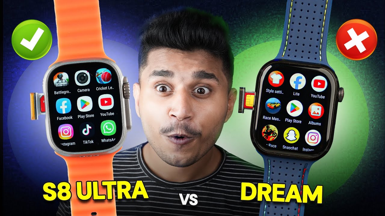 ₹6500 Firebolt Dream 4G vs ₹3000 S8 Ultra 4G🔥