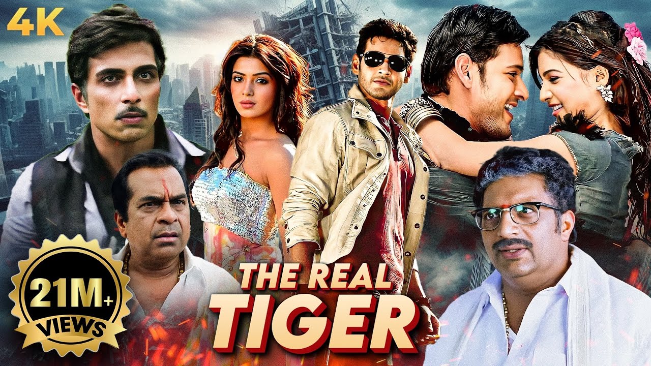 Mahesh Babu's Action-Packed New Release 'The Real Tiger' in Hindi 4K 🎬