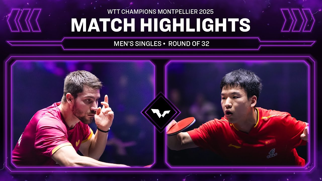 Exciting Match: Patrick Franziska vs Xiang Peng at WTT Montpellier 2025 🏓