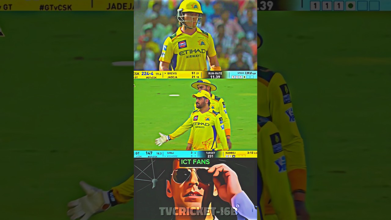 IPL 2025 Match 68: CSK vs GT Highlights 🏏