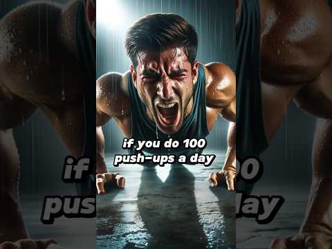 100 Push-Ups a Day for 100 Days Challenge Pt. 1 #health #challenge