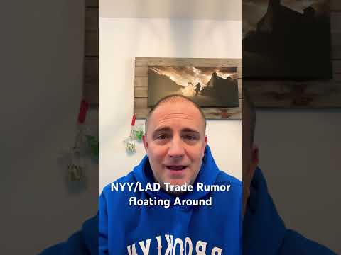 NYY/LAD Trade Rumor floating around #yankees #dodgers #mlb #youtubeshorts