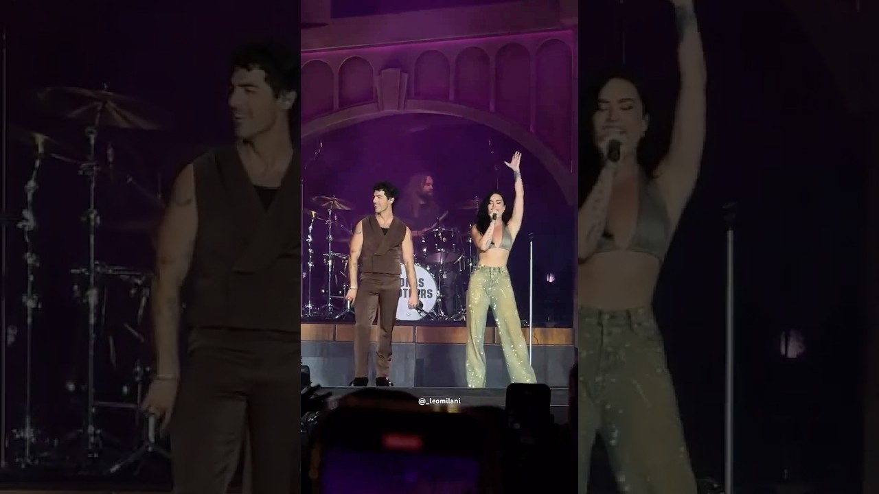 Demi Lovato & Joe Jonas Perform 'This Is Me' Live in New Jersey