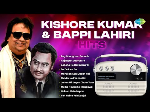 Best Of Kishore Kumar & Bapi Lahiri Songs | 80s Bollywood Jukebox