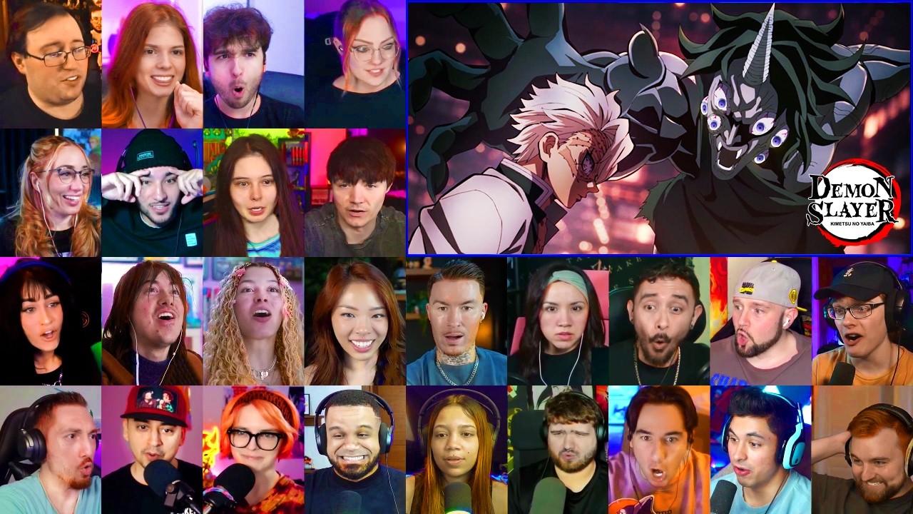 Demon Slayer: Kimetsu no Yaiba Infinity Castle - Epic Main Trailer & Reaction Mashup 🔥