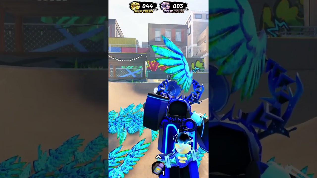 The Admin item FREE "Wings of Velocity" is The Takeover in Roblox