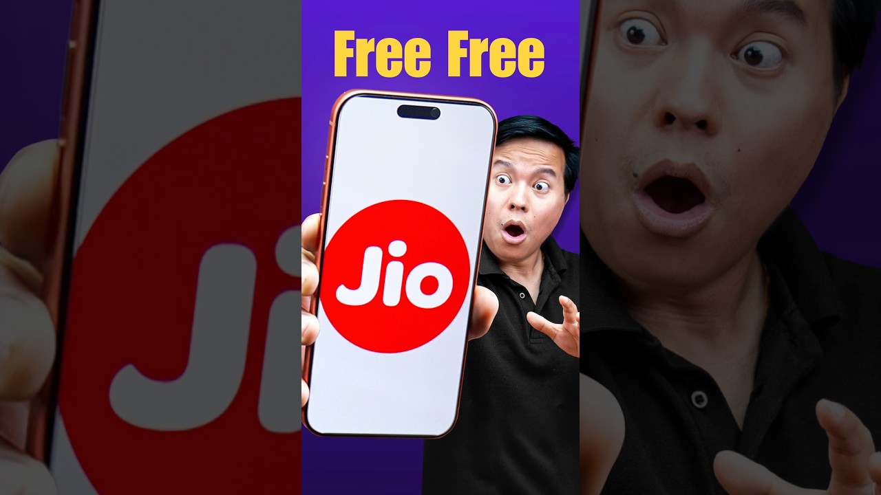 18Months के लिए Jio Free Plan AI 😳🤯 #Shorts #ManojSaru #Jio