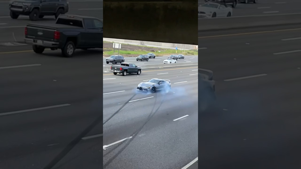 Supra Crashes at Cars & Coffee Meet 🚗