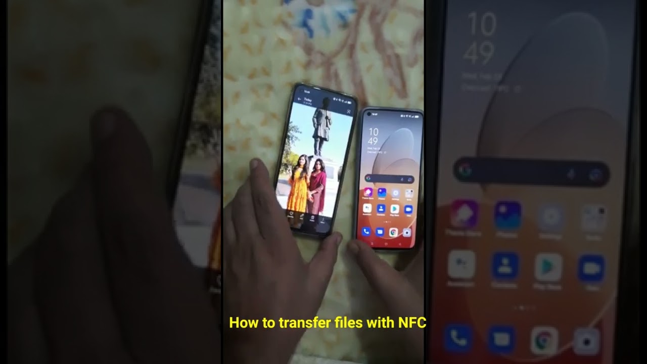 Quick & Easy NFC File Transfer Guide 📱 #Shorts