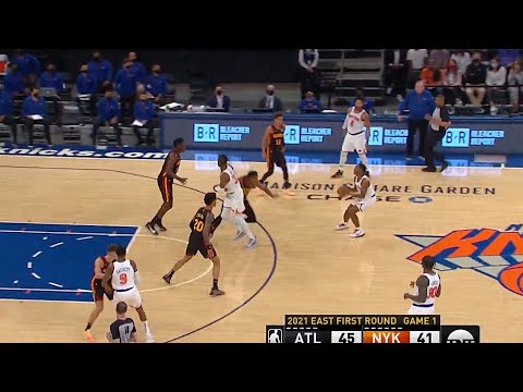 Immanuel Quickley Pulls Up From DEEP & Has Spike Lee Going Crazy 😤