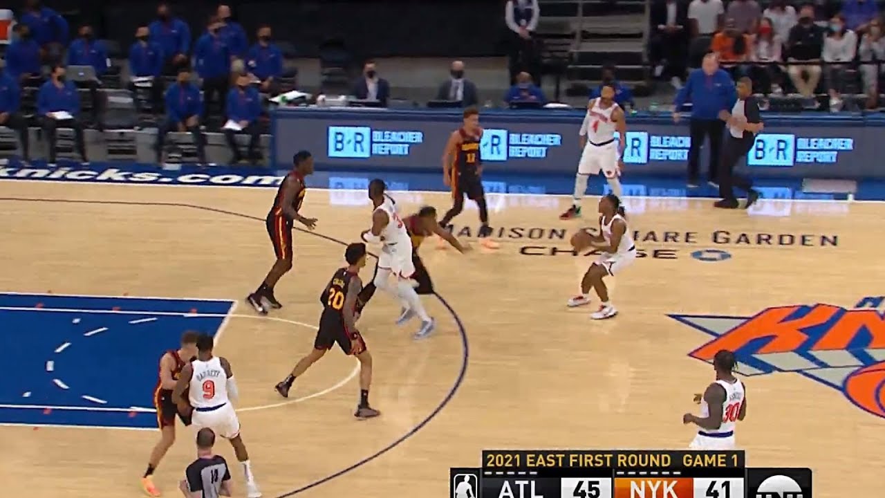 Immanuel Quickley Hits Stunning Deep Three | Spike Lee's Excitement Is Unmissable 🏀