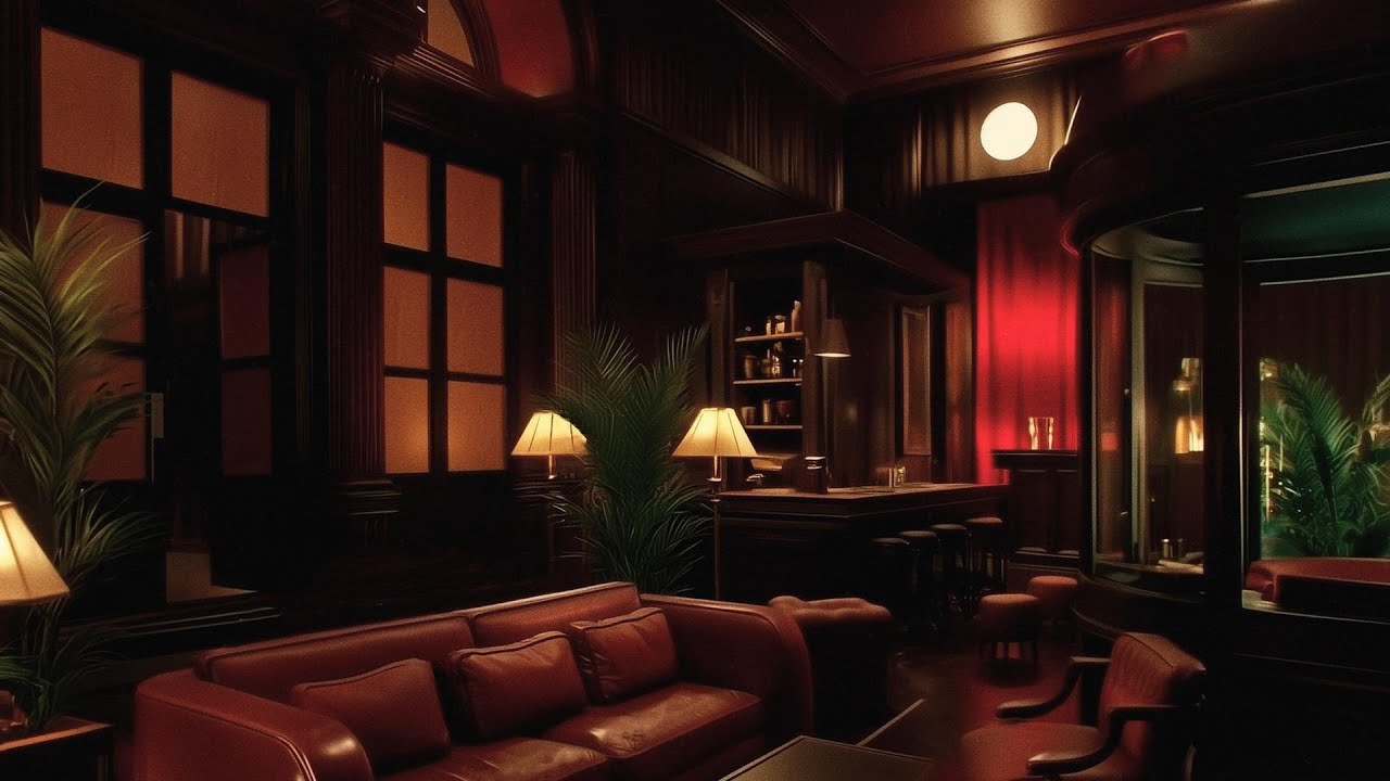 1940s Jazz Lounge on a Rainy Night 🎶