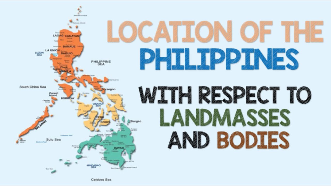 Discover the Philippines' Location in the World 🌏 | Easy Landmass & Body Map