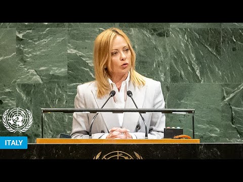 🇮🇹 Italy - President Addresses United Nations General Debate, 80th Session | #UNGA