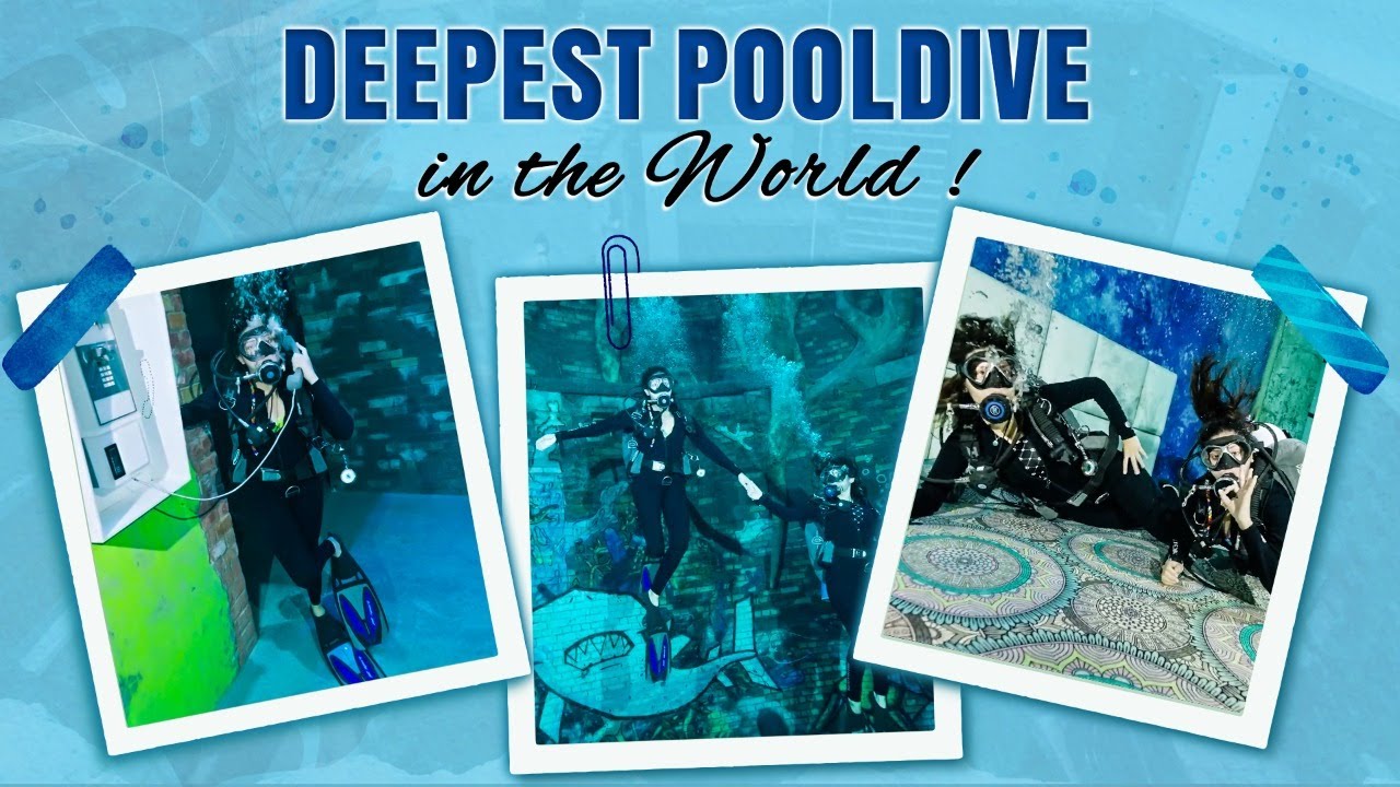 World's Deepest Pool Dive 🌊 | Monkey Inc