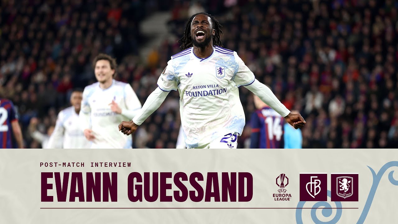 Evann Guessand's Post-Match Reaction 🗣️