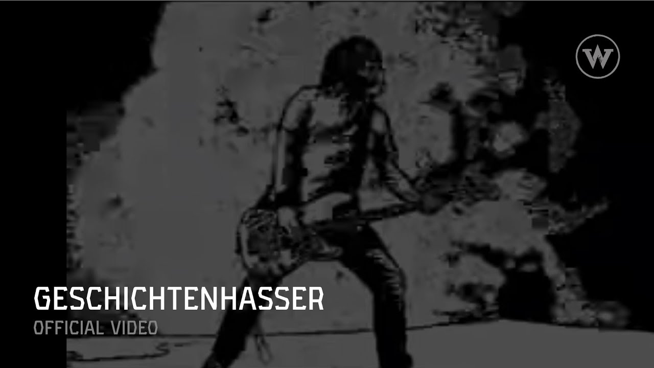 DER W (Stephan Weidner) – Geschichtenhasser Official Video 🎥