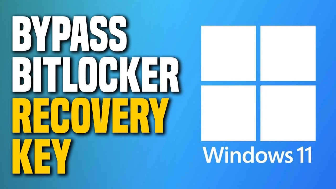 How to Bypass the BitLocker Recovery Key on Windows 11 | Step-by-Step Tutorial