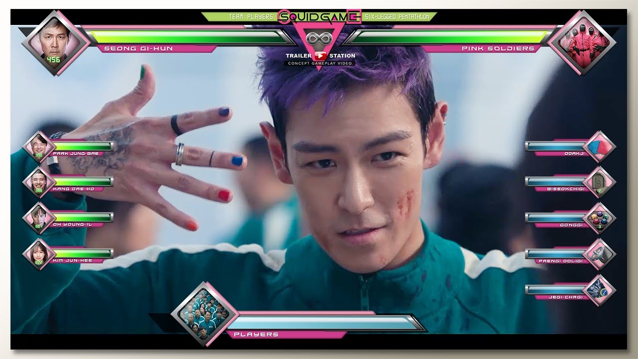 Six-Legged Pentathlon with Healthbars ๐