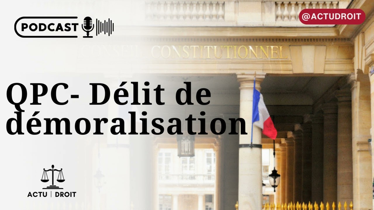 Délit de Démoralisation de l'Armée : Ce que dit le Conseil Constitutionnel ⚖️