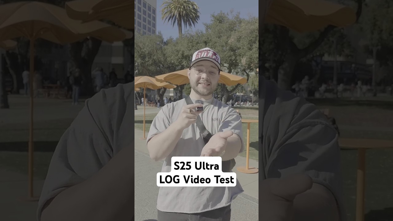 LOG Video on the S25 Ultra