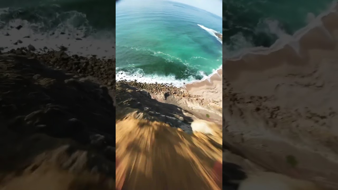 Beach Dive: Cinematic FPV Drone Footage