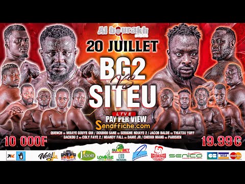 đ Direct ArĂšne Nationale - Combats Balla Gaye 2 vs Siteu, Mbaye Gouye Gui vs Quench...