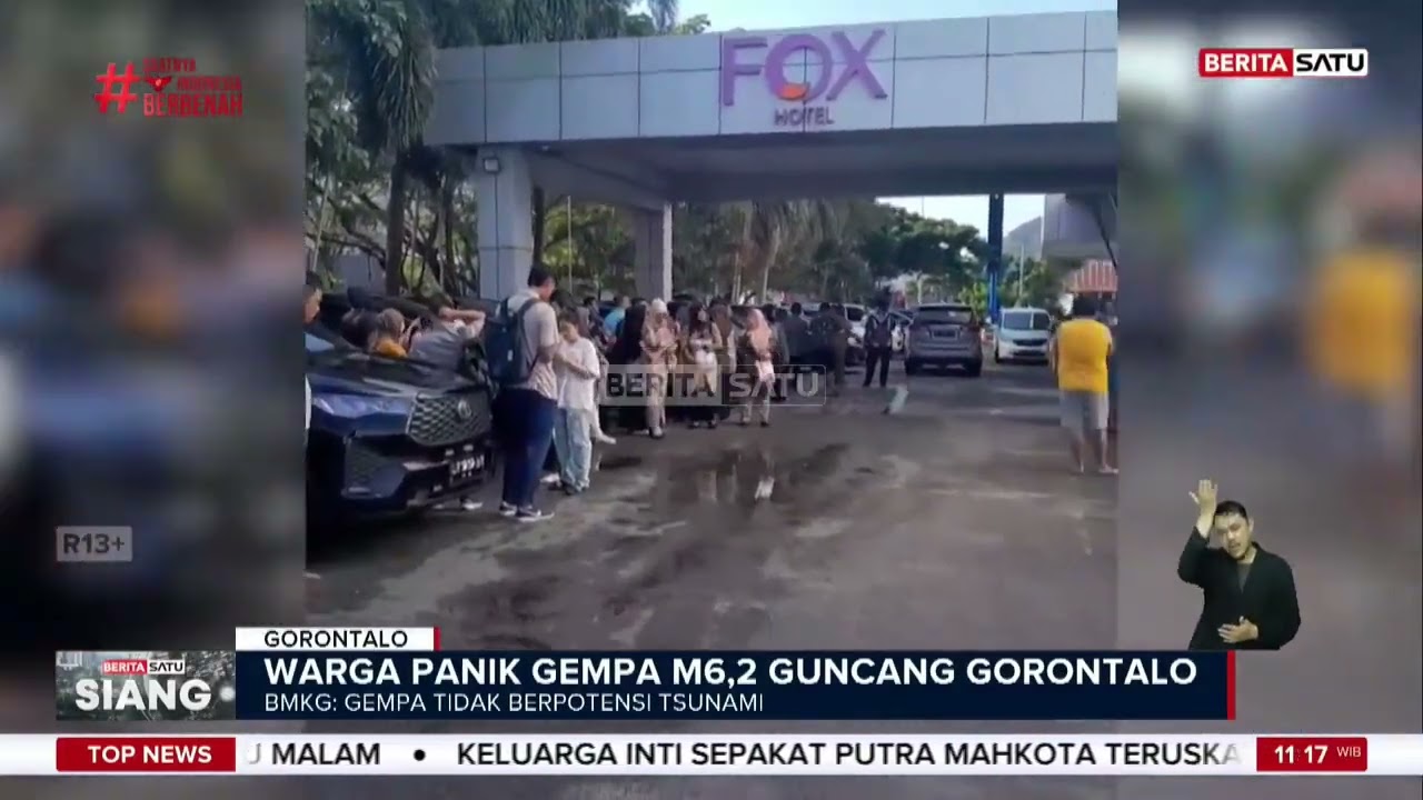 Gempa Magnitudo 6,2 Guncang Gorontalo, Masyarakat Panik