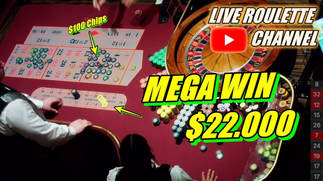 Live Roulette Win: $22,000 Jackpot in Vegas 🎰