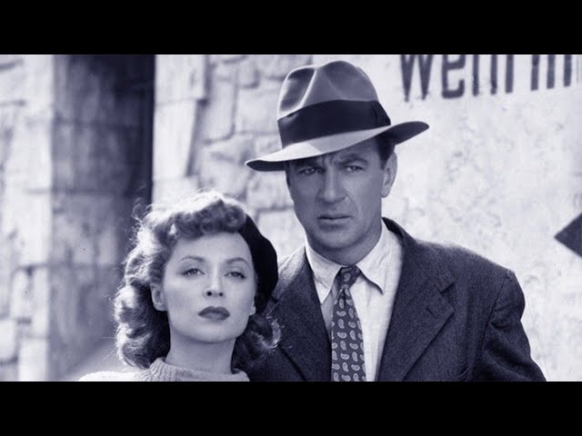 Cloak and Dagger (1946) Classic Film with Gary Cooper 🎬