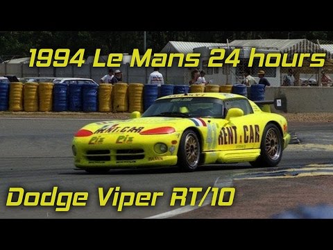 Le Mans 24 hours 1994 Dodge Viper RT/10