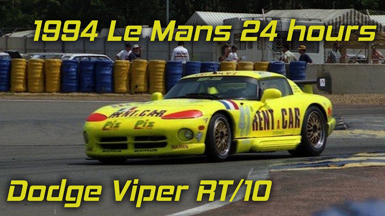 Le Mans 24h 1994: Dodge Viper RT/10 🏁
