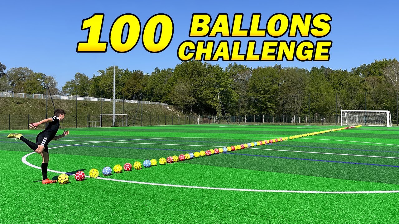 Défi Impossible avec 100 Ballons 🎈