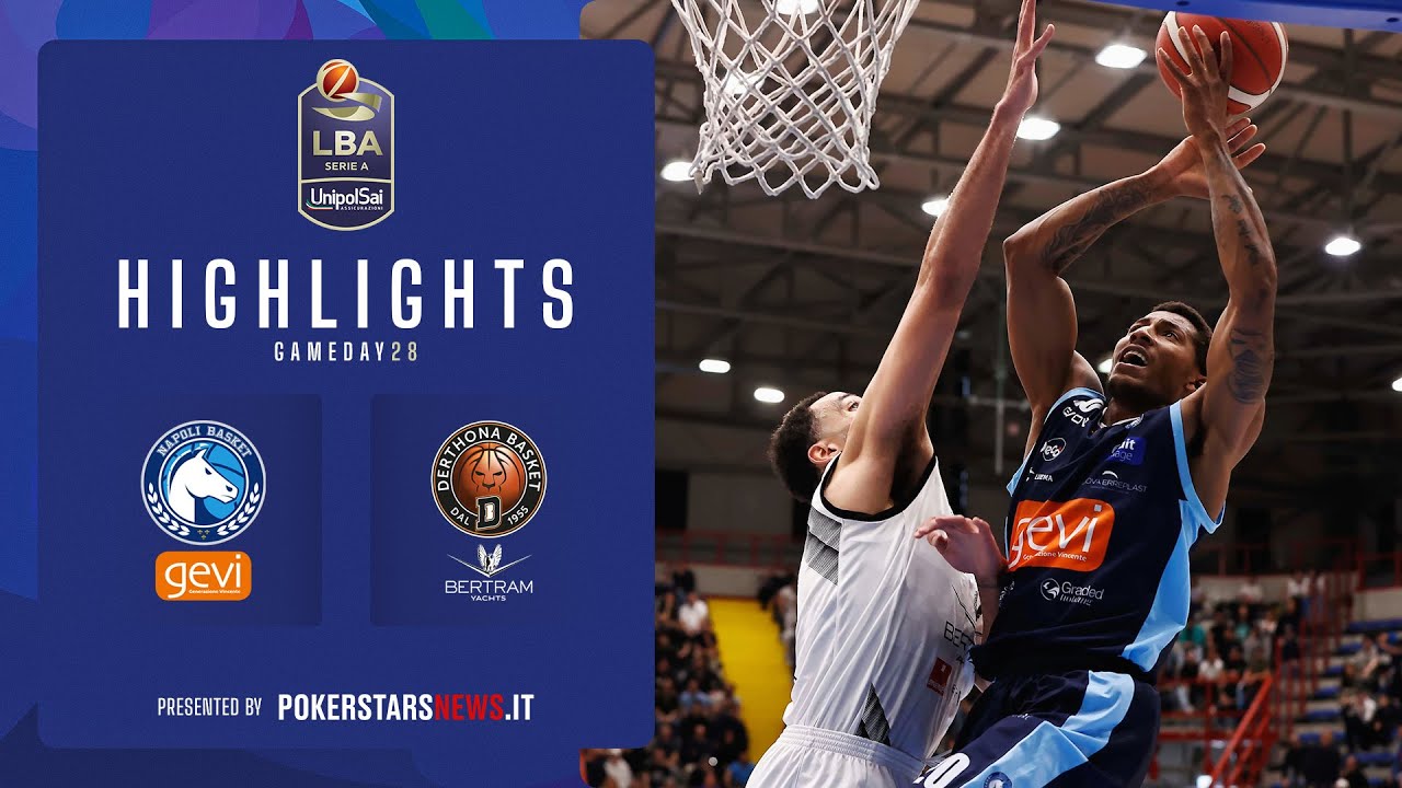 Highlights: GeVi Napoli Basket vs Bertram Yachts Derthona Tortona | Serie A UnipolSai 2022/23 🏀