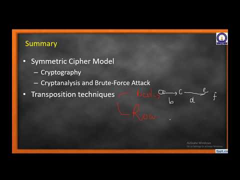 L14 Recap of ciphers