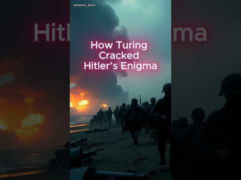 How Churchill Cracked Hitlerâs Enigma Machine đšâđ»| #shorts #wwii
