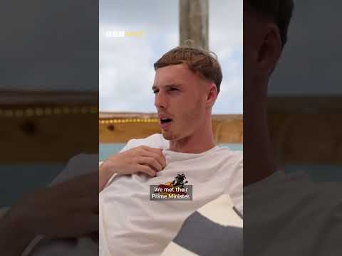Cole Palmer visits St Kitts for the first time | BBC Sport #shorts